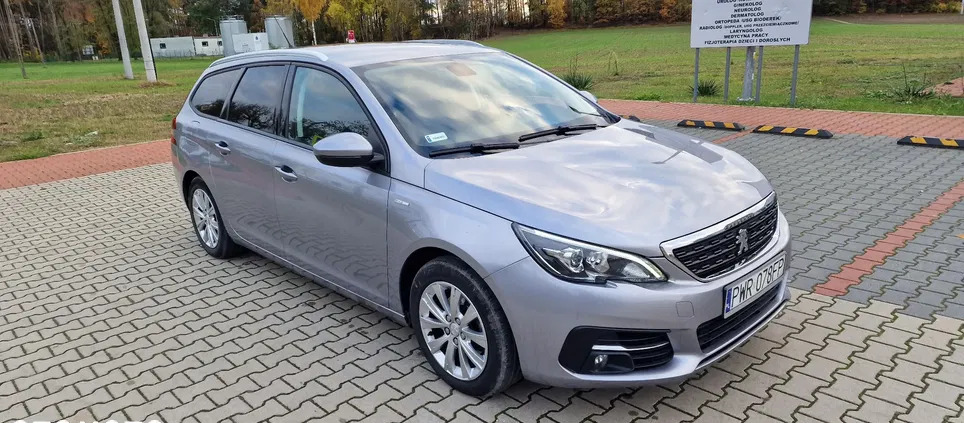 peugeot Peugeot 308 cena 52900 przebieg: 52500, rok produkcji 2019 z Poznań